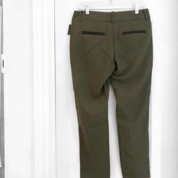 🛍 2 for $25! 🛍 Massimo - Khaki Green Stretch Pant - Picture 6 of 10